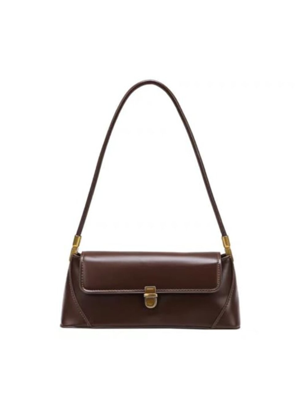 PU Leather Vintage Satchel Shoulder Bag Small Hobo Tote Mini Clutch